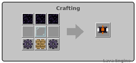 Lava Engine crafting recipe